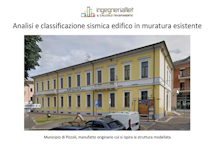 Inserimento e analisi edificio muratura